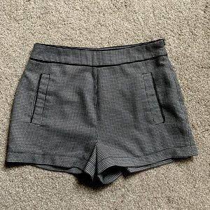 Printed High Waisted Shorts